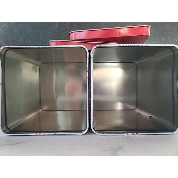 Christmas Party Tin Food Safe Set Of Two - Picture 5 of 10